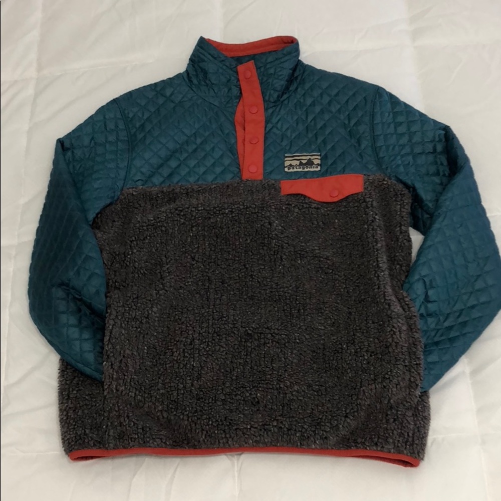 Patagonia Exclusive Mixed ReTool Snap T Pullover